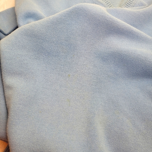 Jos.A.Bank Signature Collection Men's Light Blue V-Neck Sweater 100% cotton XL - Picture 7 of 11